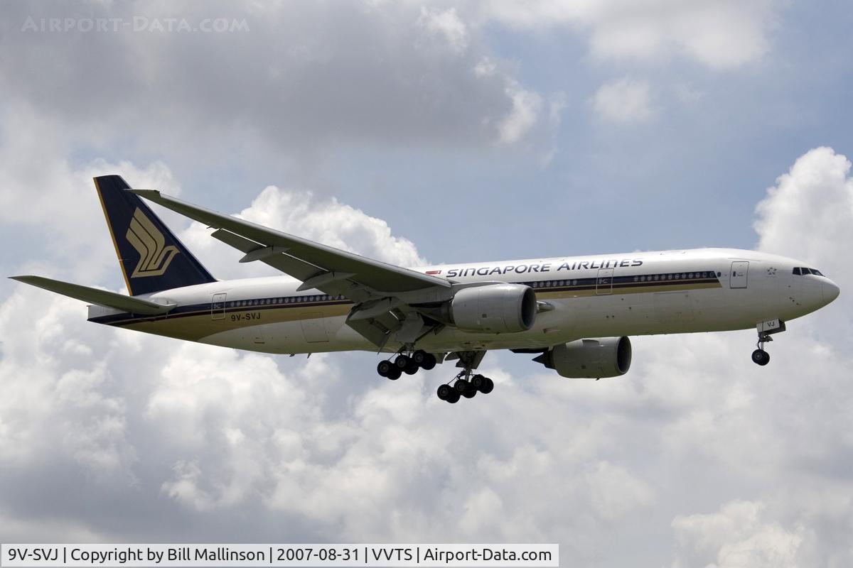 9V-SVJ, 2002 Boeing 777-212/ER C/N 32335, shot in YSSY and also NZCH