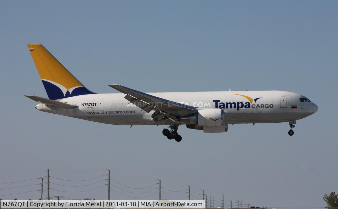 N767QT, 1987 Boeing 767-200/ER C/N 23804, Tampa 767-200