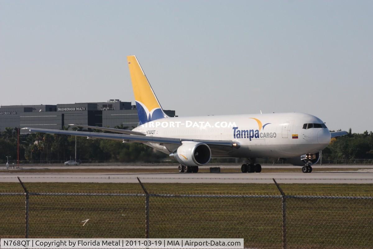 N768QT, 1987 Boeing 767-241 C/N 23803, Tampa Colombia 767-200