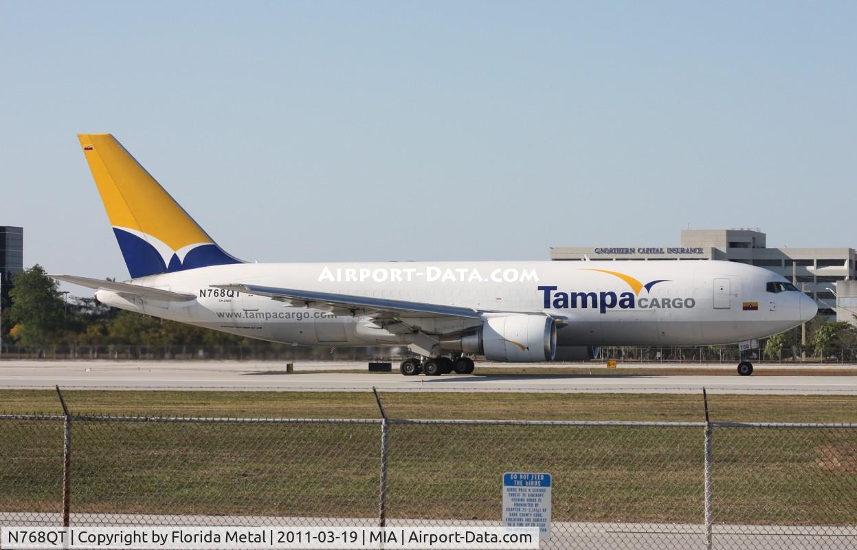N768QT, 1987 Boeing 767-241 C/N 23803, Tampa Colombia 767-200