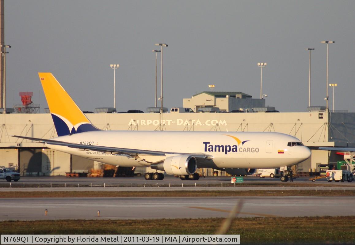 N769QT, 1987 Boeing 767-241 C/N 23801, Tampa Colombia 767-200