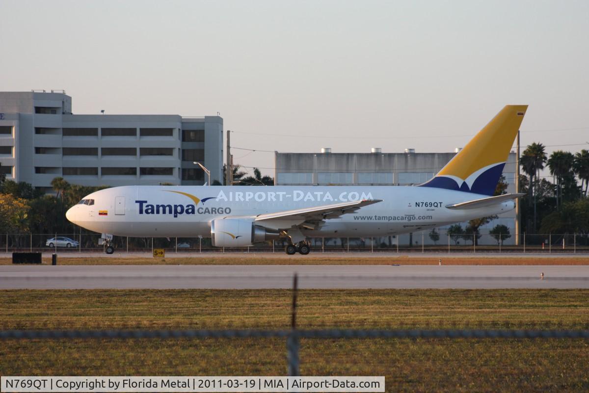 N769QT, 1987 Boeing 767-241 C/N 23801, Tampa Colombia 767-200