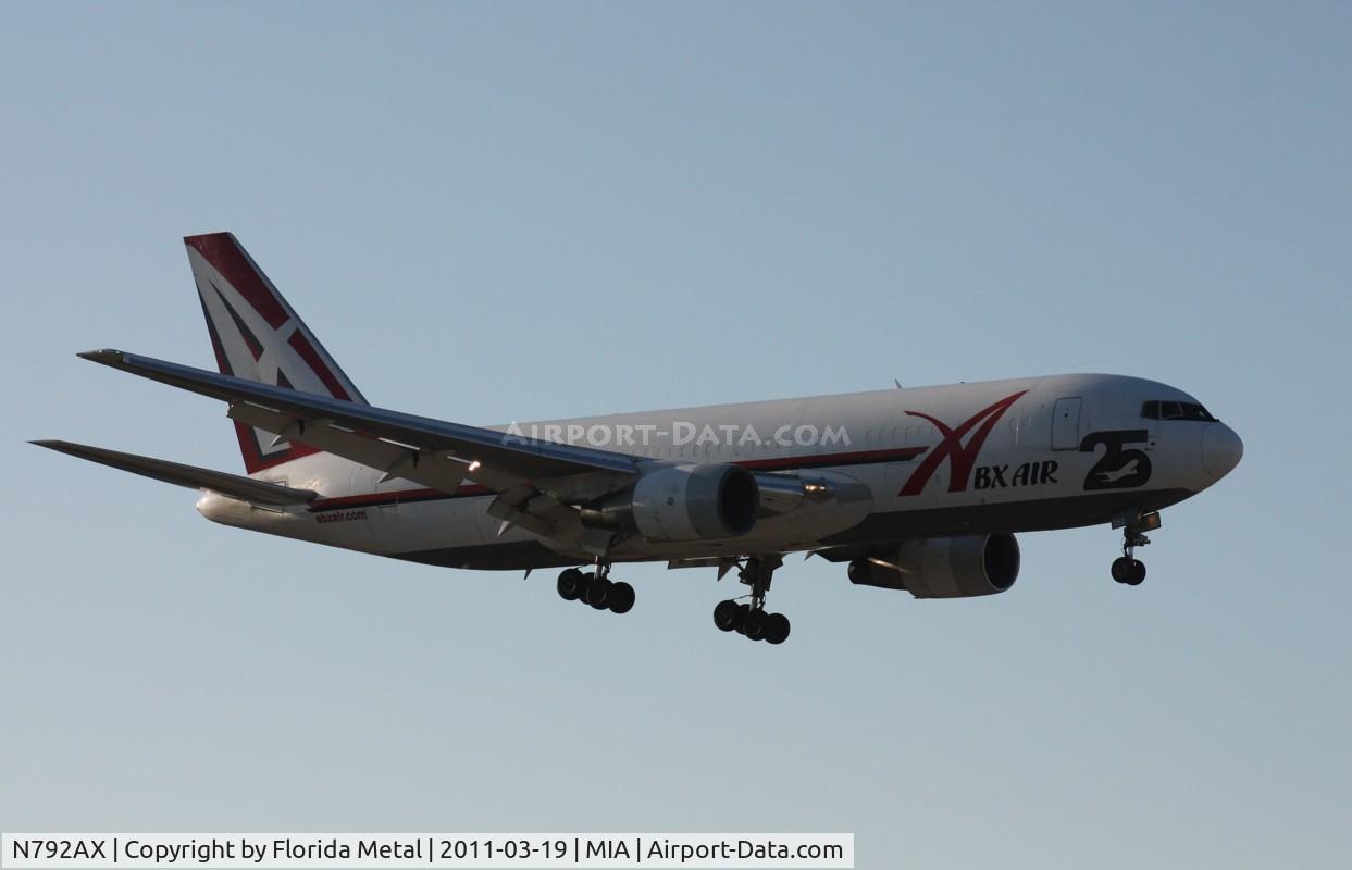 N792AX, 1986 Boeing 767-281 C/N 23142, ABX Air 767-200