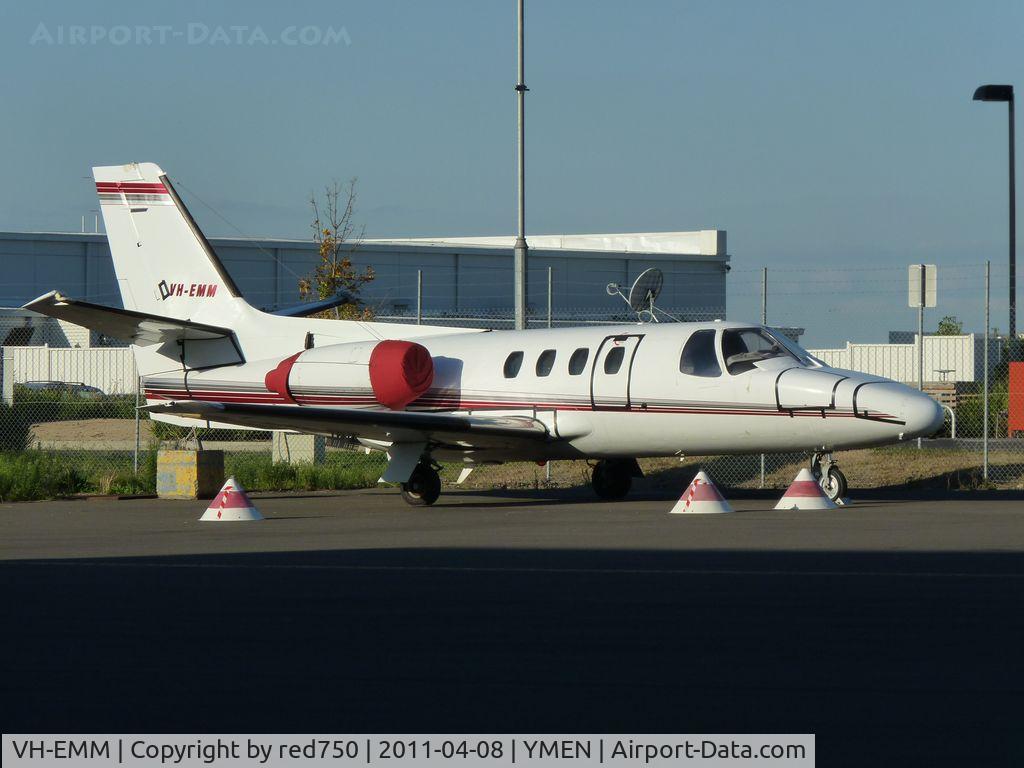 VH-EMM, 1972 Cessna 500 Citation I C/N 500-0051, Cessna Citation 500 at Essendon