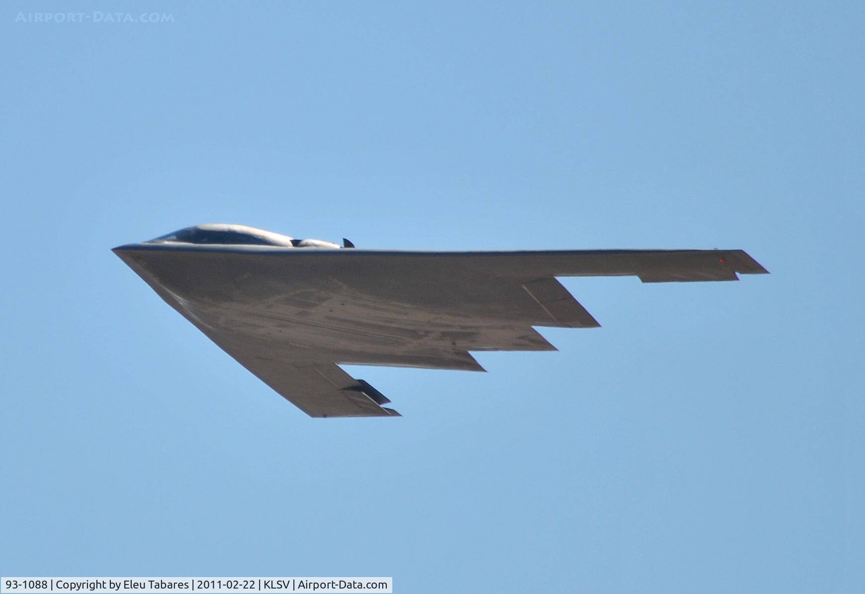 93-1088, 1993 Northrop Grumman B-2A Spirit C/N 1021/AV-21, Taken during Red Flag Exercise at Nellis Air Force Base, Nevada.