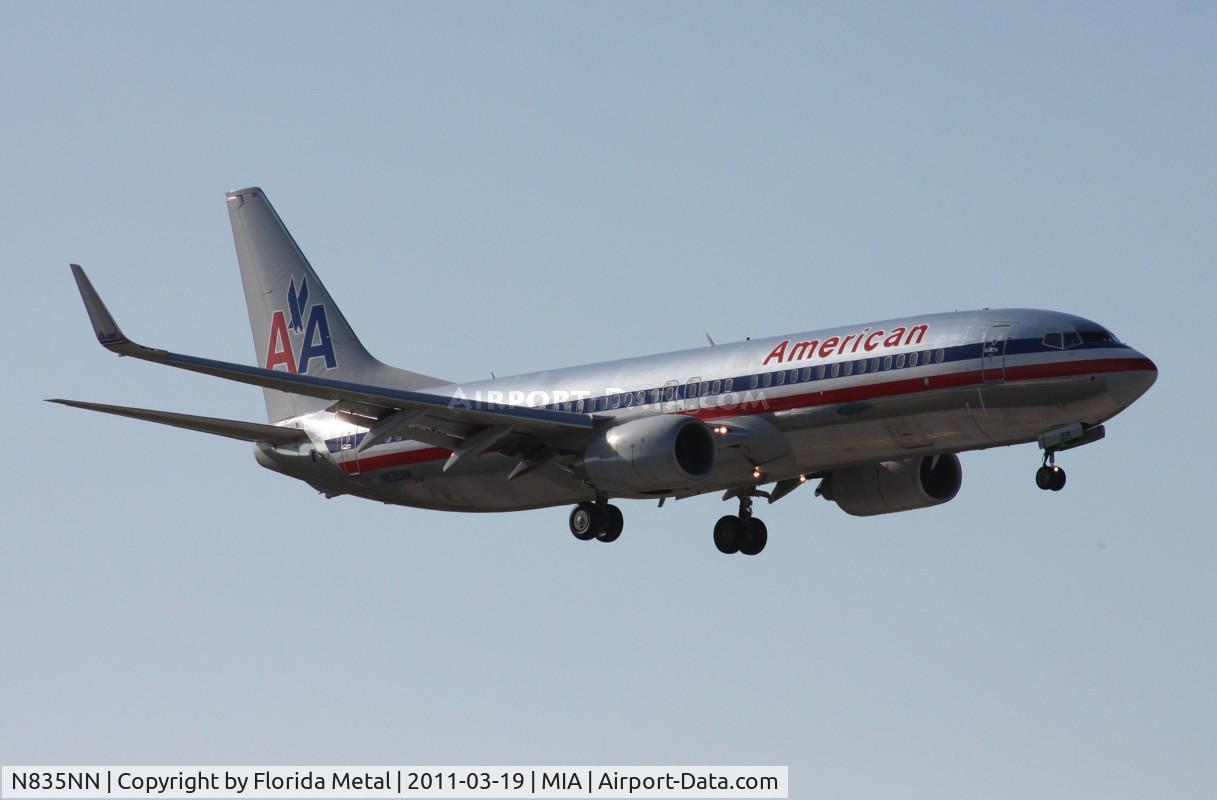 N835NN, 2010 Boeing 737-823 C/N 29577, American 737-800