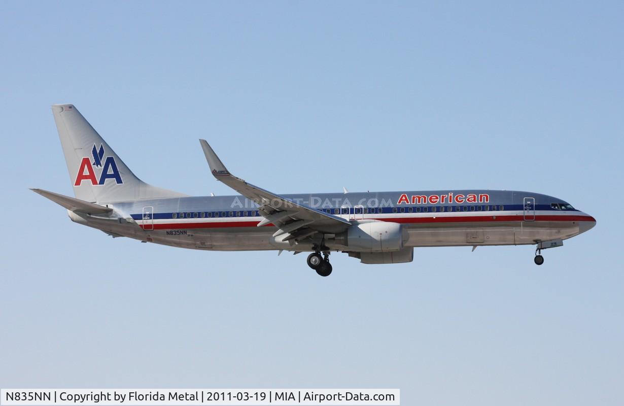 N835NN, 2010 Boeing 737-823 C/N 29577, American 737-800