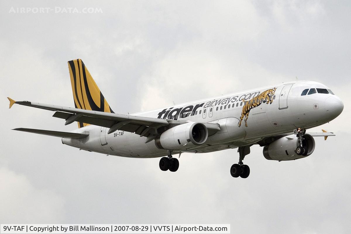 9V-TAF, 2006 Airbus A320-232 C/N 2728, direct from SIN