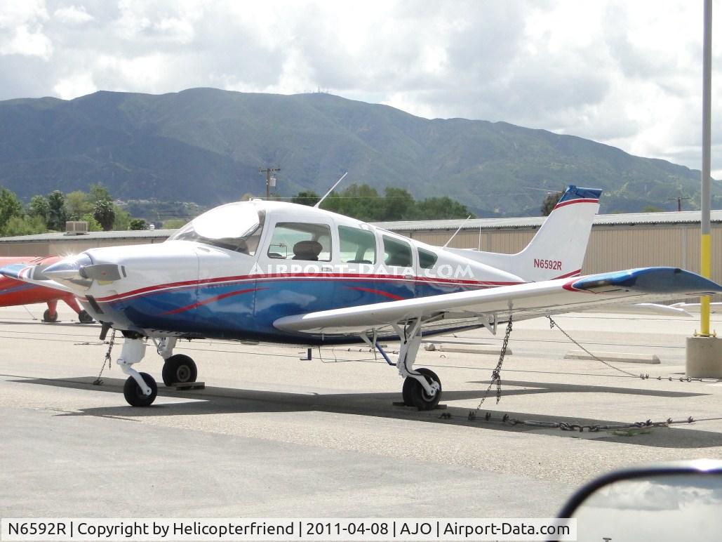 N6592R, 1974 Beech B24R Sierra C/N MC-308, Parked