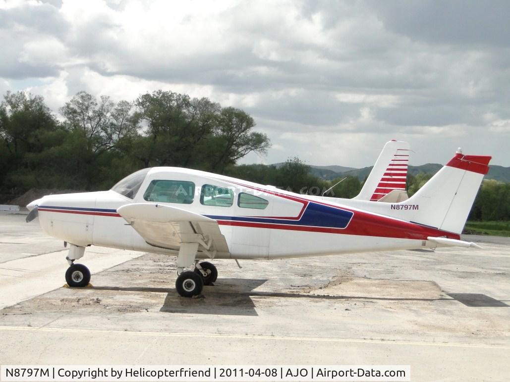 N8797M, 1964 Beech A23 C/N M-580, Parked