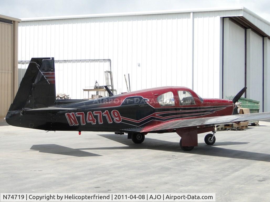N74719, 1961 Mooney M20B Mark 21 C/N 1804, Great looking paint job