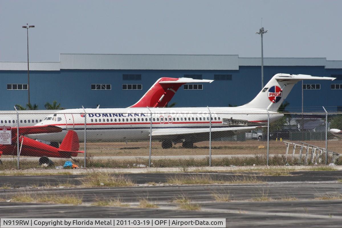 N919RW, 1968 Douglas DC-9-31 C/N 47162, PAWA Dominicana DC-9-31