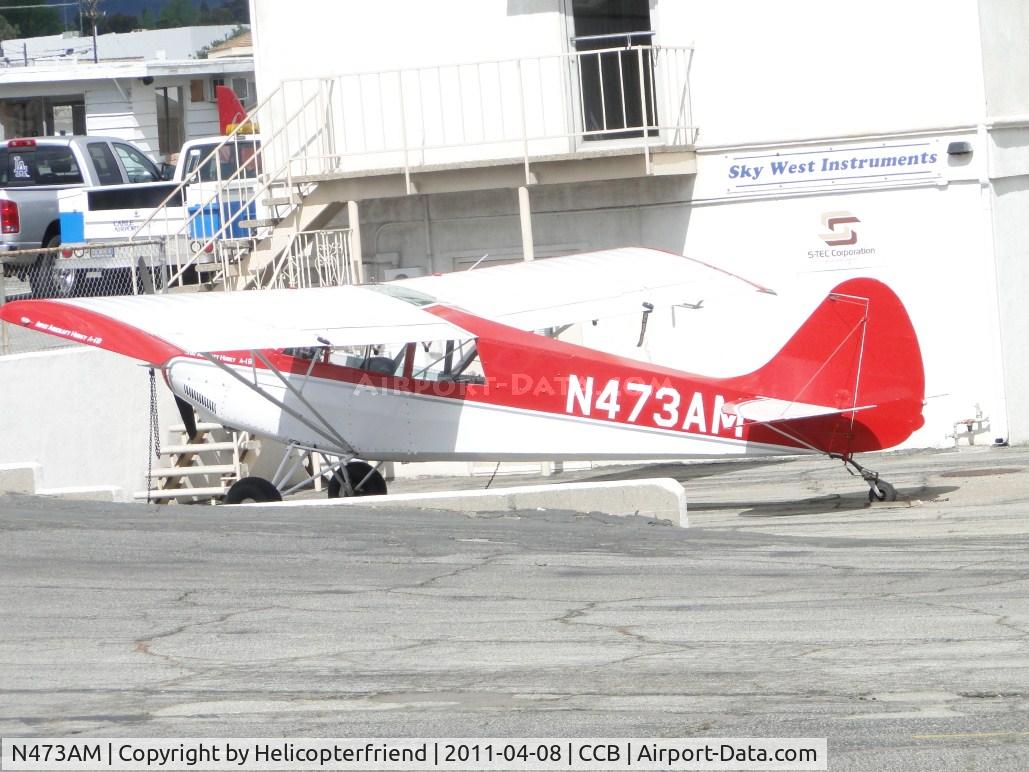 N473AM, 2004 Aviat A-1B Husky C/N 2273, Parked by Sky West Instruments