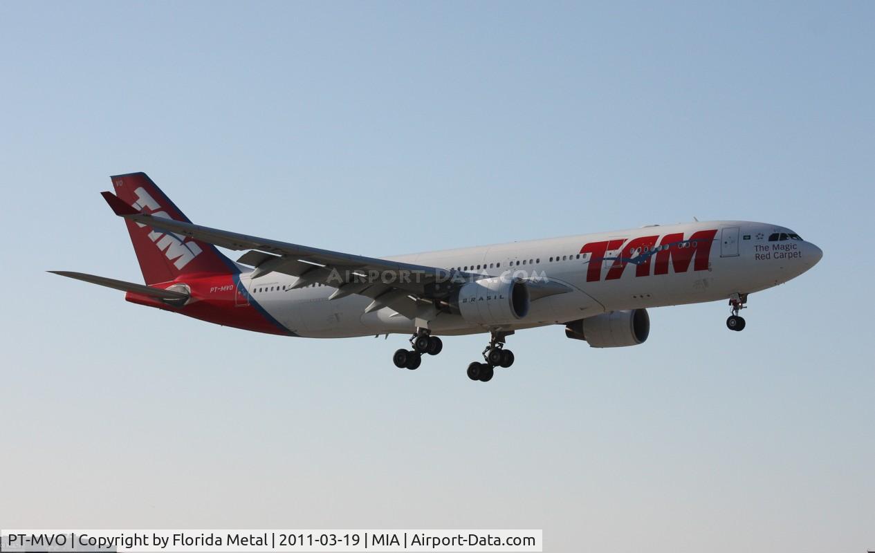PT-MVO, 2008 Airbus A330-223 C/N 0949, TAM A330-200