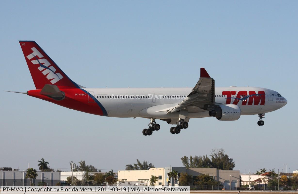 PT-MVO, 2008 Airbus A330-223 C/N 0949, TAM A330-200