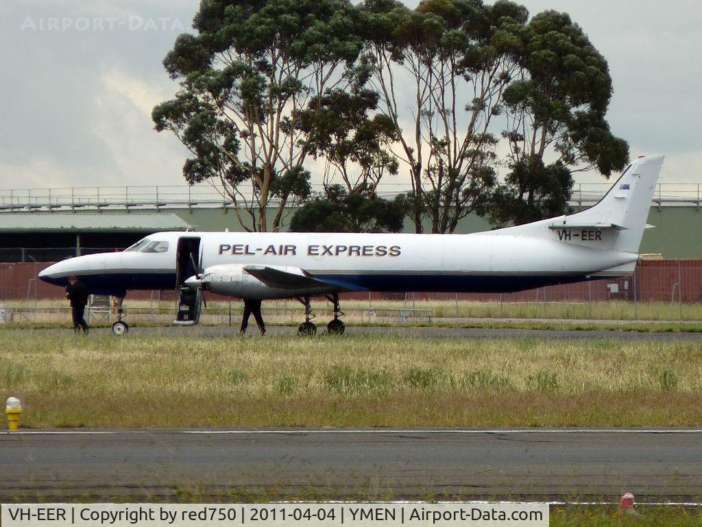VH-EER, 1985 Fairchild SA-227AC Metro III C/N AC-632, Pel Air Fairchild Metroliner at Essendon