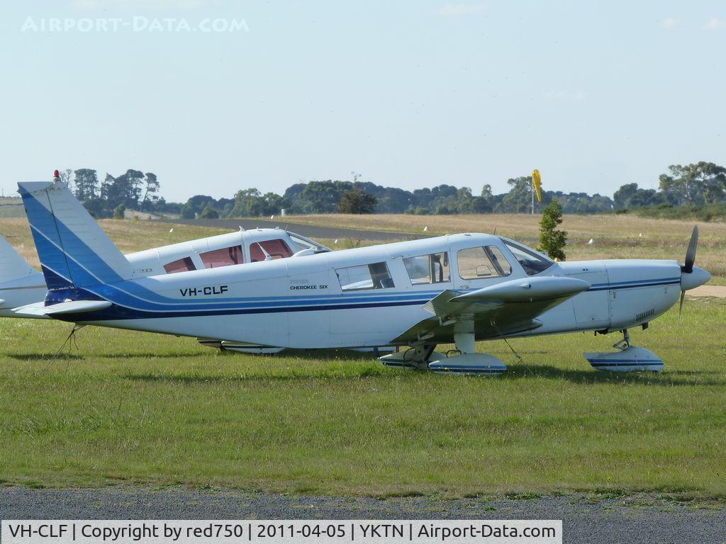 VH-CLF, 1967 Piper PA-32-300 Cherokee Six C/N 32-40098, Cherokee Six Charlie Lima Foxtrot at Kyneton Airfield