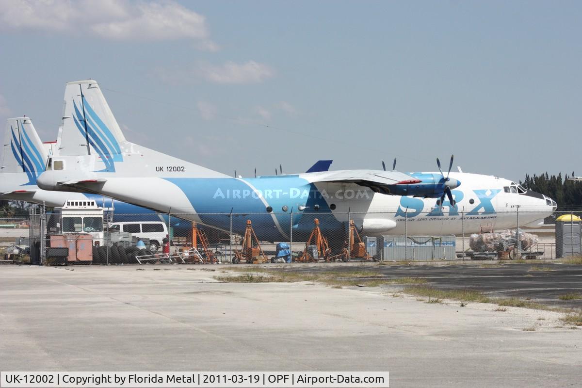 UK-12002, Antonov An-12BP C/N 402002, SRX AN-12B