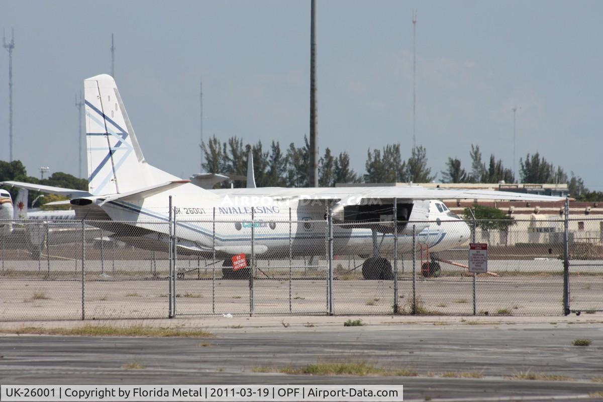 UK-26001, Antonov An-26B C/N 67314402, Avia Leasing AN-26B