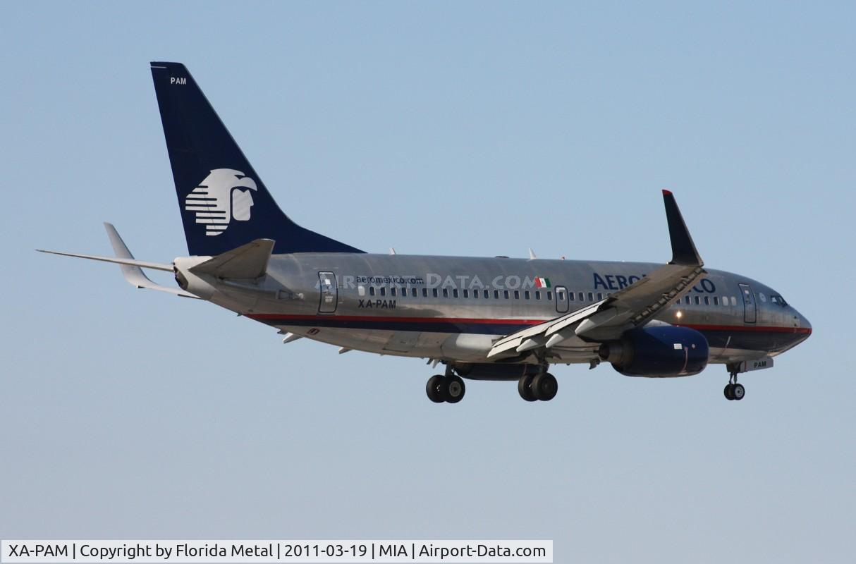 XA-PAM, 2005 Boeing 737-752 C/N 34293, Aero Mexico 737-700