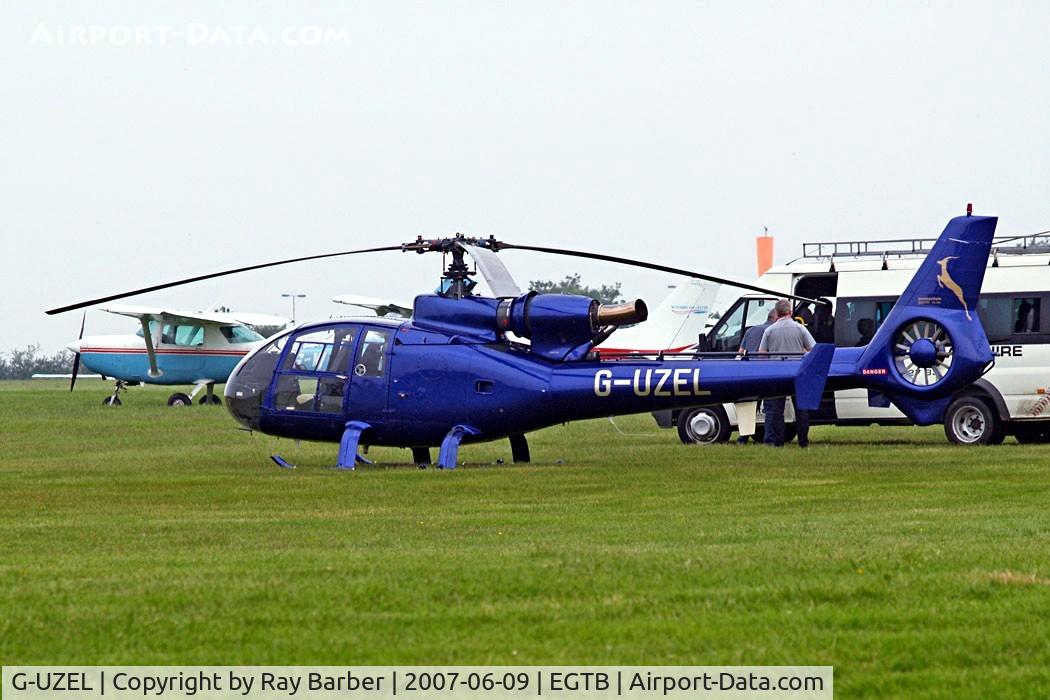 G-UZEL, 1978 Aerospatiale SA-341G Gazelle C/N 1413, Aerospatiale SA.341G Gazelle [1413] Booker~G 09/06/2007.