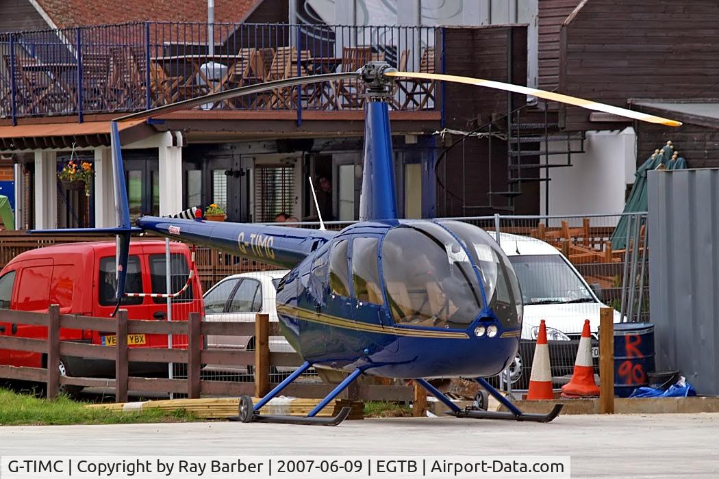 G-TIMC, 2006 Robinson R44 Raven II C/N 11102, Robinson R-44 Raven II [11102] Booker~G 09/06/2007