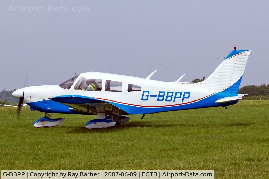 G-BBPP, 1973 Piper PA-28-180 Cherokee Archer C/N 28-7405007, Piper PA-28-180 Cherokee [28-7405007] Booker~G 09/06/2007