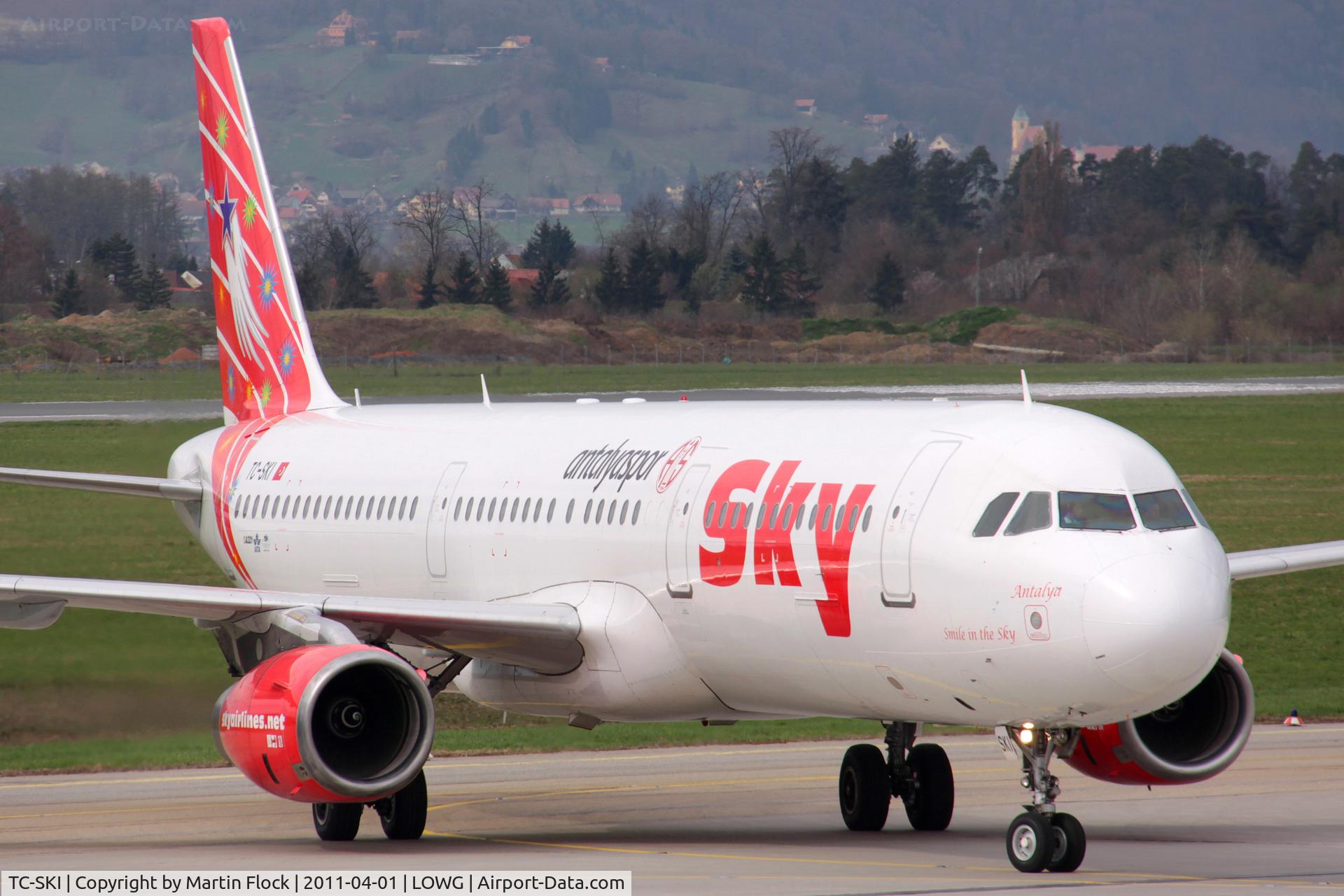 TC-SKI, 1998 Airbus A321-231 C/N 0811, .