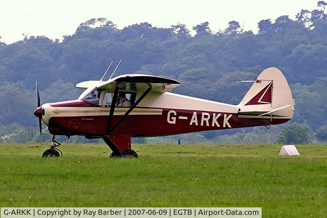G-ARKK, 1961 Piper PA-22-108 Colt Colt C/N 22-8290, Piper PA-22-108 Colt [22-8290] Booker~G 09/06/2007