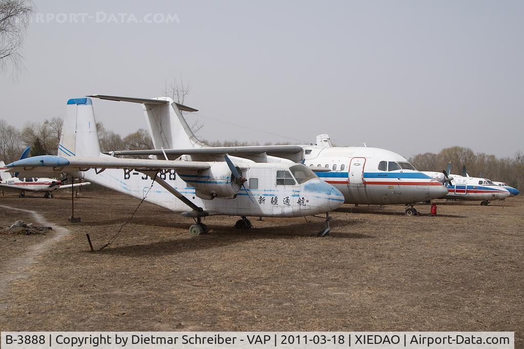 B-3888, 1984 Harbin Y-11 C/N 110304, Harbin Y11 China Civil Aviation Museum