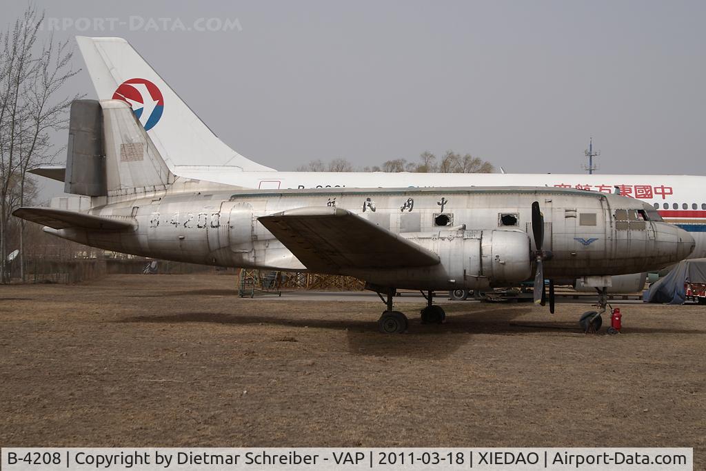 B-4208, Ilyushin Il-14P C/N 6341504, Ilyushin 14 China Civil Aviation Museum