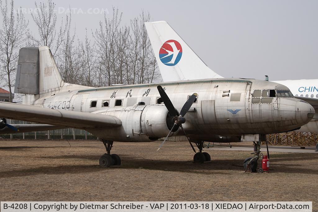 B-4208, Ilyushin Il-14P C/N 6341504, Ilyushin 14 China Civil Aviation Museum