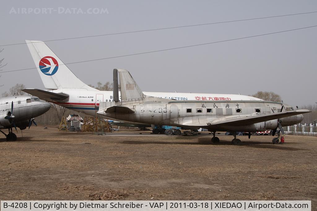 B-4208, Ilyushin Il-14P C/N 6341504, Ilyushin 14 China Civil Aviation Museum
