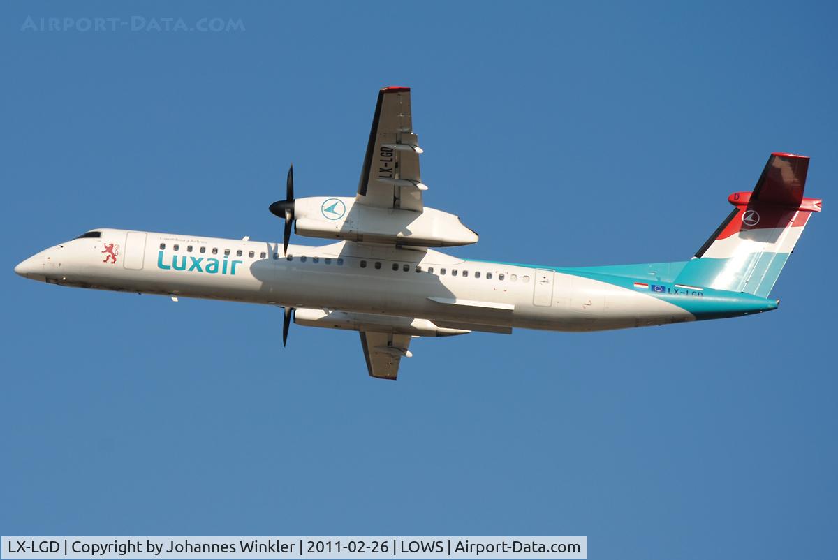 LX-LGD, 2007 De Havilland Canada DHC-8-402Q Dash 8 C/N 4171, Luxair DH4