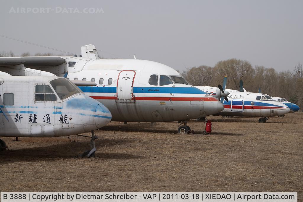 B-3888, 1984 Harbin Y-11 C/N 110304, Harbin Y11 China Civil Aviation Museum