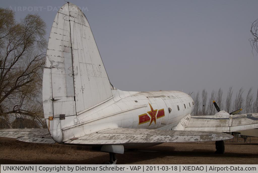 UNKNOWN, Curtiss-Wright C-46A Commando (CW-20A) C/N unknown, Curtiss C46 China Civil Aviation Museum