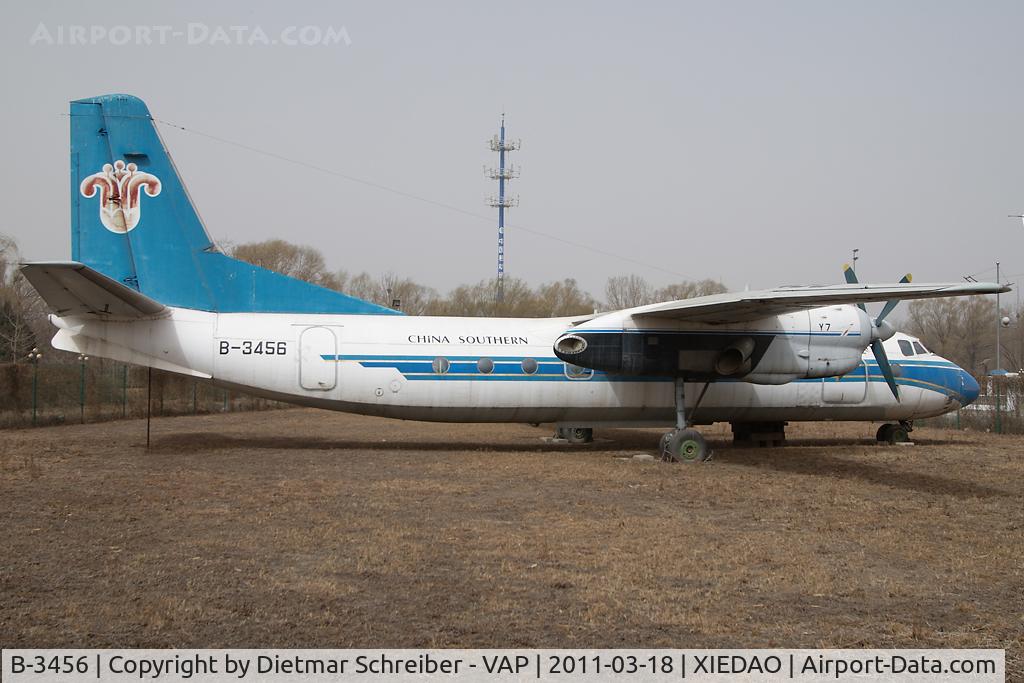 B-3456, Xian Yunshuji Y7 C/N 03703, China Southern Yun Yu7 (An24) China Civil Aviation Museum