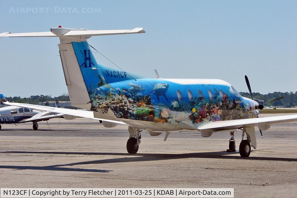 N123CF, 1999 Pilatus PC-12/45 C/N 286, Very colourful Pilatus PC-12/45, c/n: 286