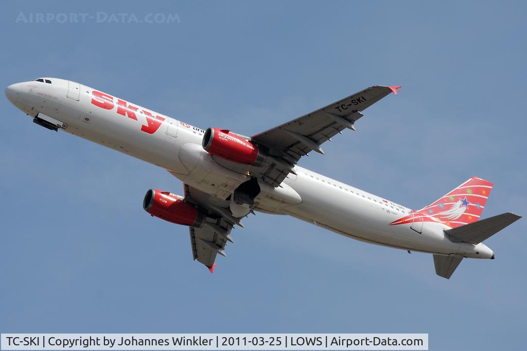 TC-SKI, 1998 Airbus A321-231 C/N 0811, Sky A321