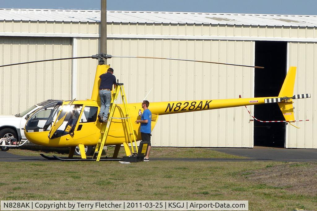 N828AK, 2007 Robinson R44 C/N 1689, 2007 Robinson Helicopter R44, c/n: 1689