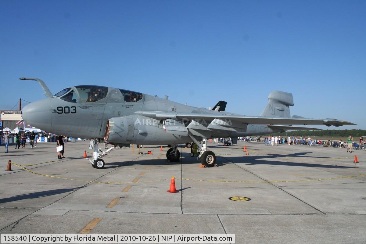 158540, Grumman EA-6B Prowler C/N P-18, EA-6B Prowler