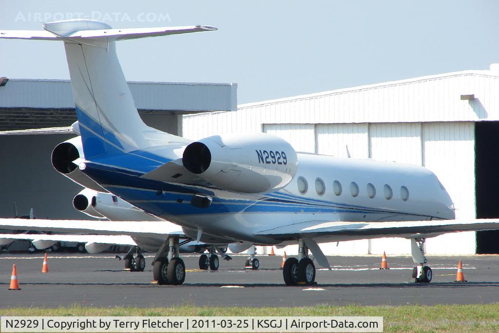 N2929, 2004 Gulfstream Aerospace GV-SP (G550) C/N 5053, 2004 Gulfstream Aerospace GV-SP (G550), c/n: 5053