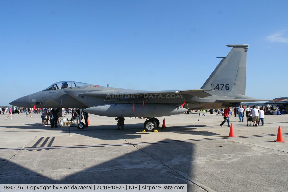 78-0476, McDonnell Douglas F-15C Eagle C/N 0455/C009, F-15C