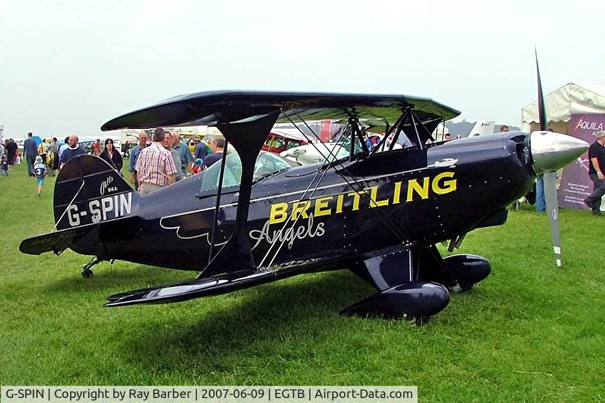 G-SPIN, 1977 Aerotek Pitts S-2A Special C/N 2110, Aerotek S-2A Special [2110] Booker~G 09/06/2007.