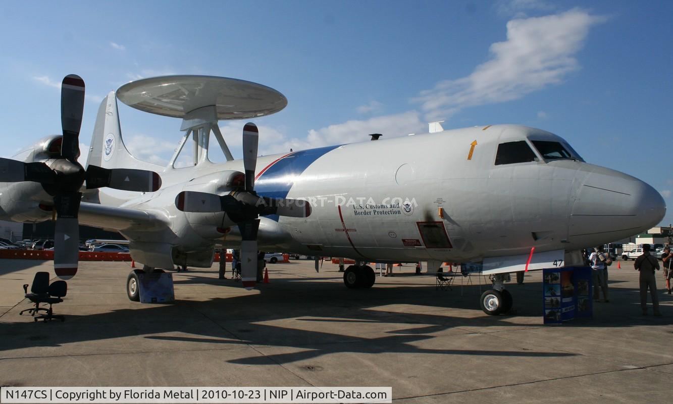 N147CS, Lockheed P-3 AEW&C C/N 185-5162, DHS P-3B