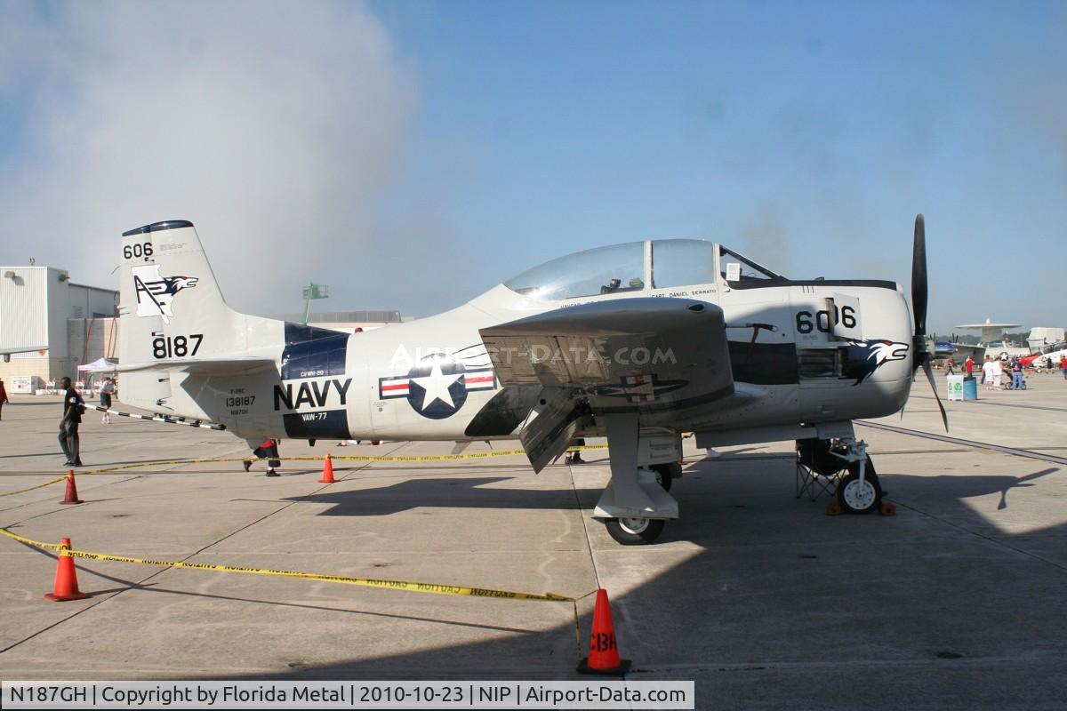 N187GH, 1954 North American T-28C Trojan C/N 200-258 (138187), T-28C