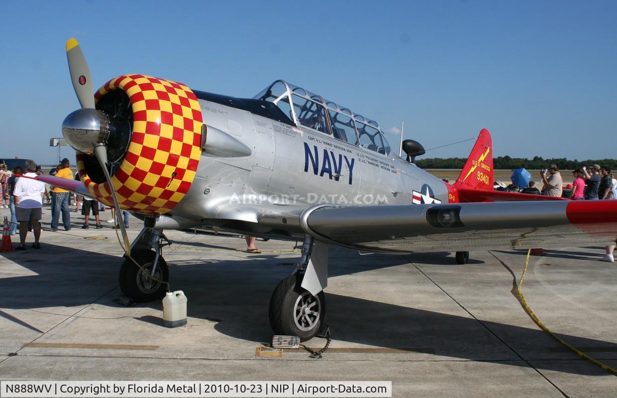 N888WV, 1951 North American T-6G Texan C/N 168-525, T-6G
