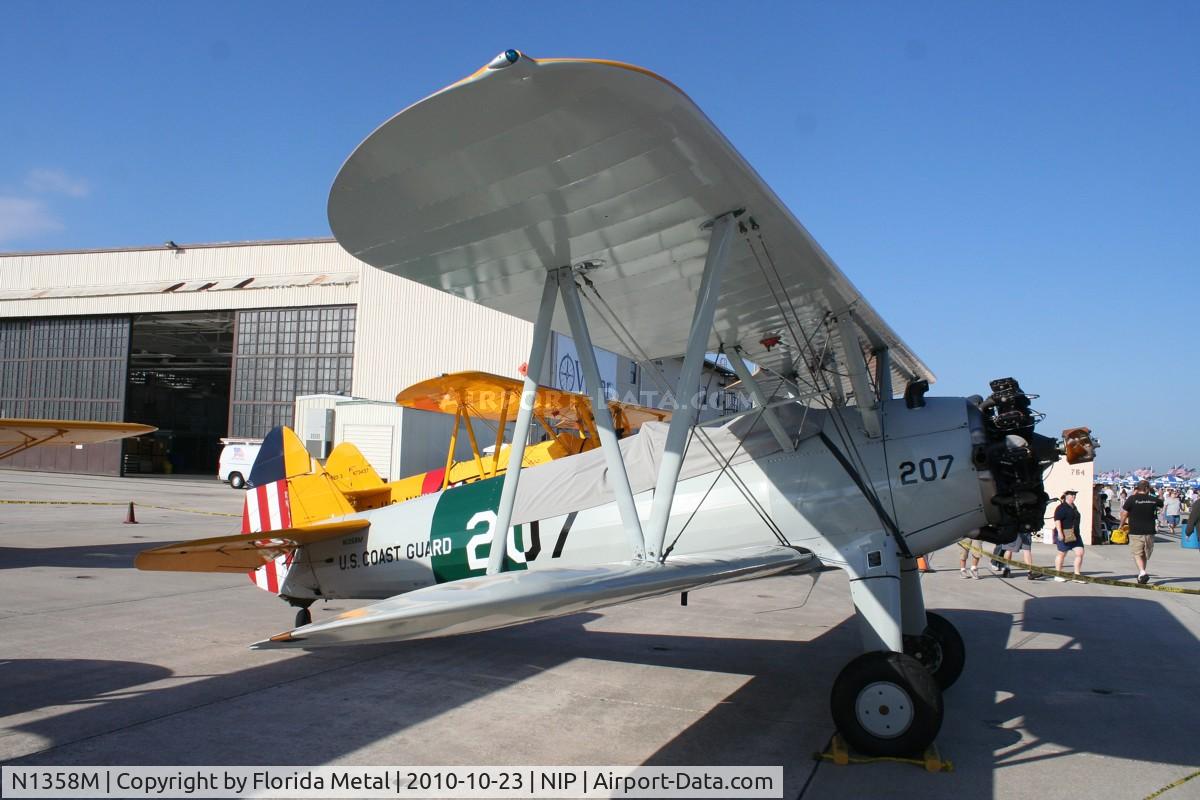 N1358M, 1941 Boeing B75N1 C/N 75-1229, Stearman