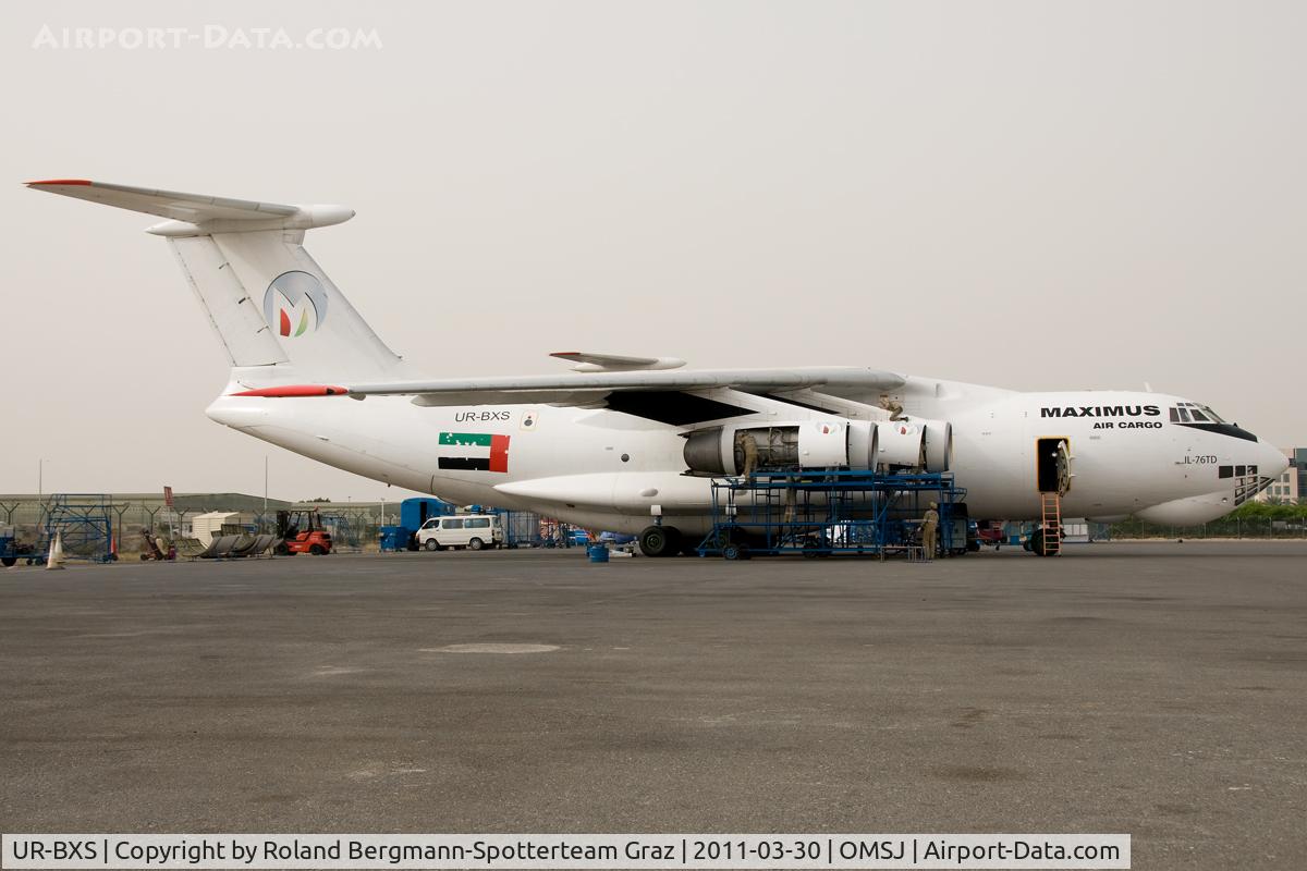 UR-BXS, 1992 Ilyushin Il-76TD C/N 1023411368, Ilyushin Il-76TD