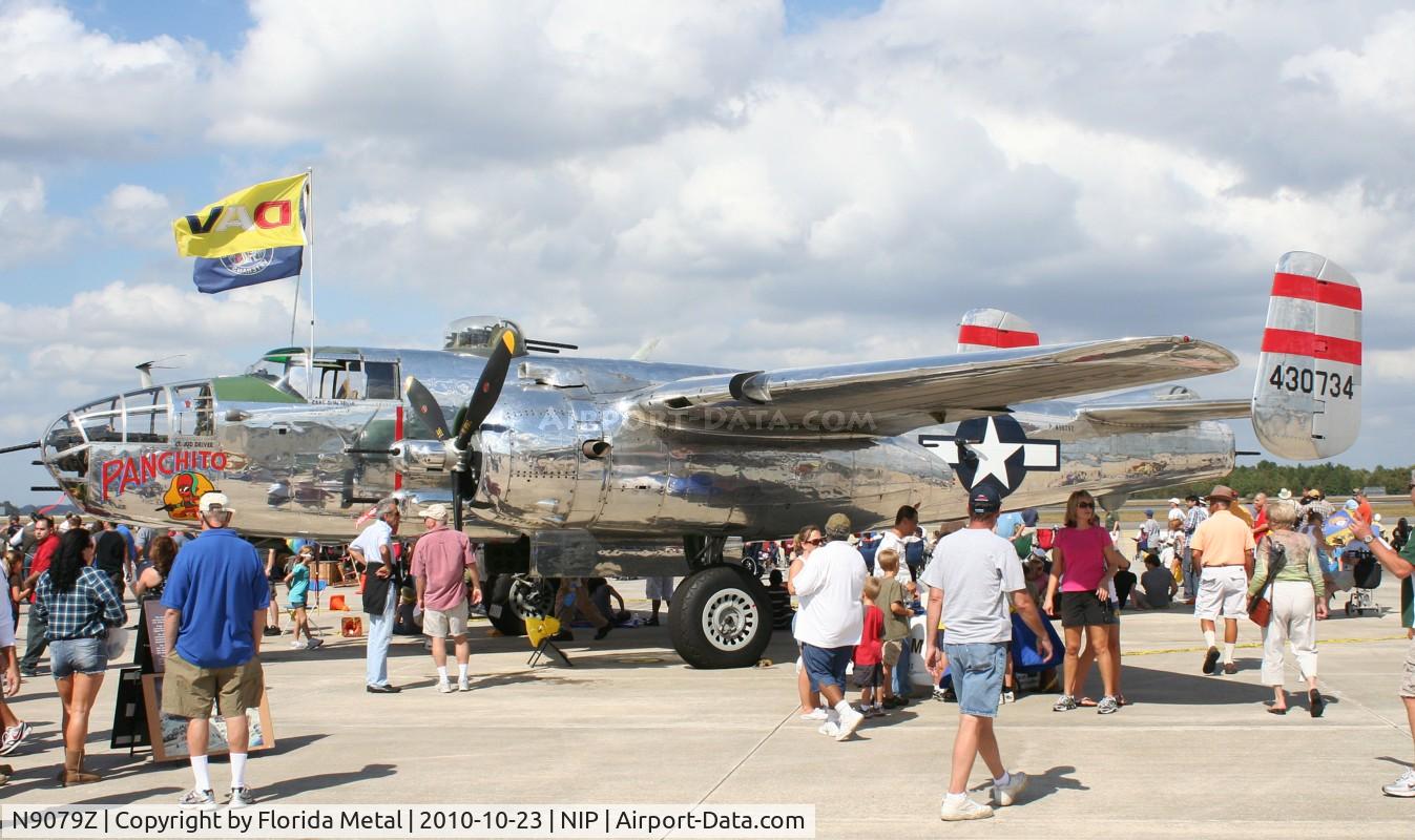 N9079Z, 1944 North American TB-25N Mitchell C/N 108-34009, Panchito